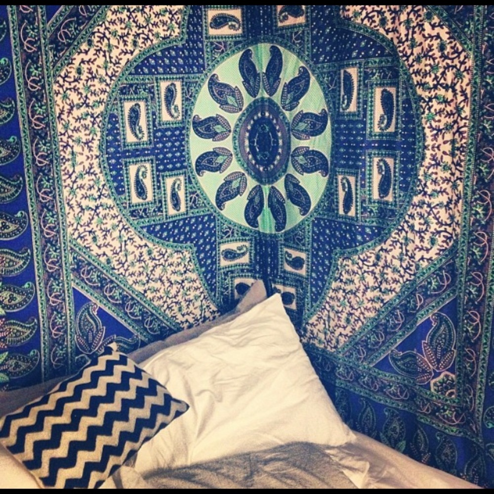 ✨ Blue Boho Wall Tapestry ✨